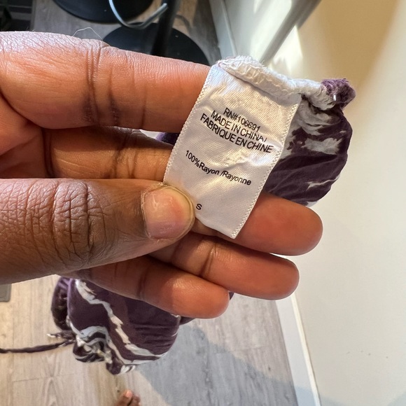 - Young fabulous & broke twist raine tie die wrap dress… - Picture 7 of 7